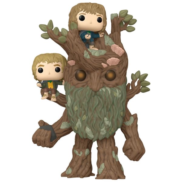 Ringenes Herre Treebeard Funko Pop Figur med Merry & Pippin