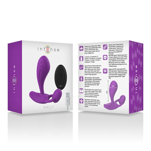 Intense - Shelly Plug Anal Remote Control Lila