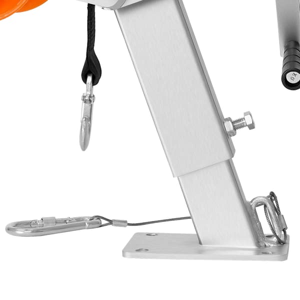 Spilstativ til bådtrailer med rulle, 1200 lb spil