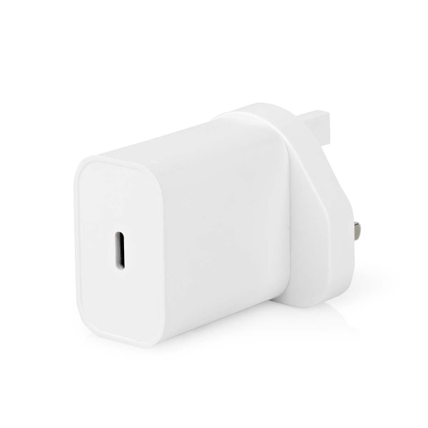 Vægoplader | 20 W | Hurtigopladningsfunktion | 1.67 A / 2.22 A / 3.0 A | Antal output: 1 | USB-C™ | Automatisk Valgt Spænding