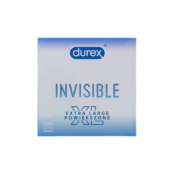 Durex - Invisible XL - For Men, 3 pc