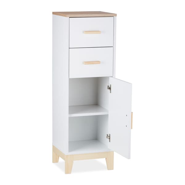 Badrumsskåp med 2 lådor