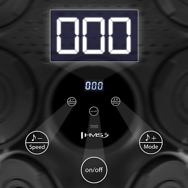 Bluetooth-musikboxningsmaskin med handskar – 9 program