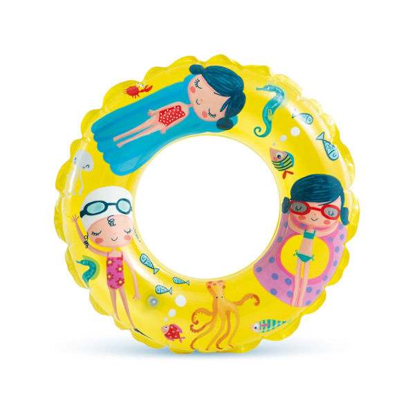 Simring, diameter 61 cm, INTEX 59242 vit