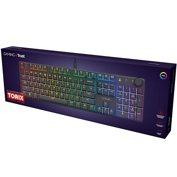 GXT 866 Torix Mekanisk gaming tastatur nordisk layout