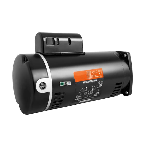 Poolpumpmotor 2 hk, 230 V, 56 år ram, 3450 varv/min