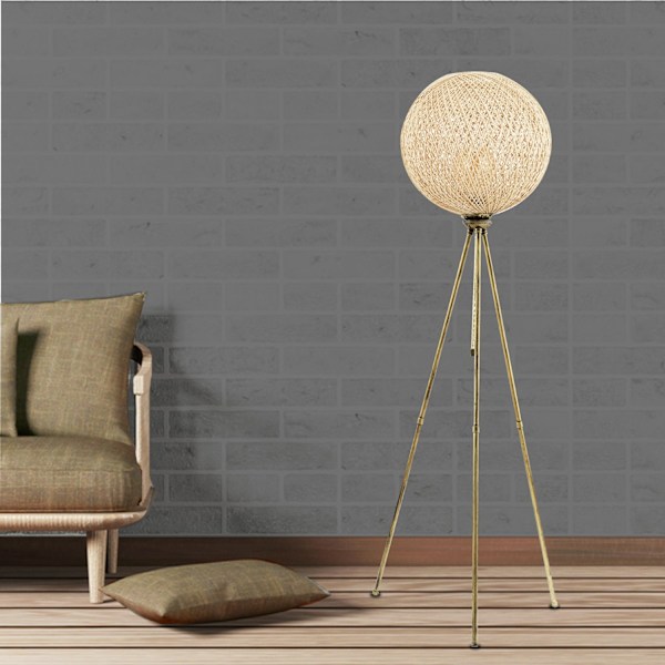 Gulvlampe Pied - Guld