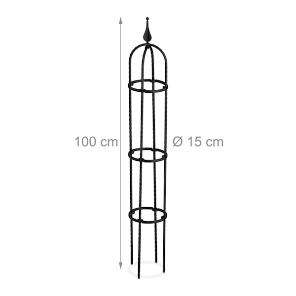 Trellis 100 cm, sæt med 2 stk