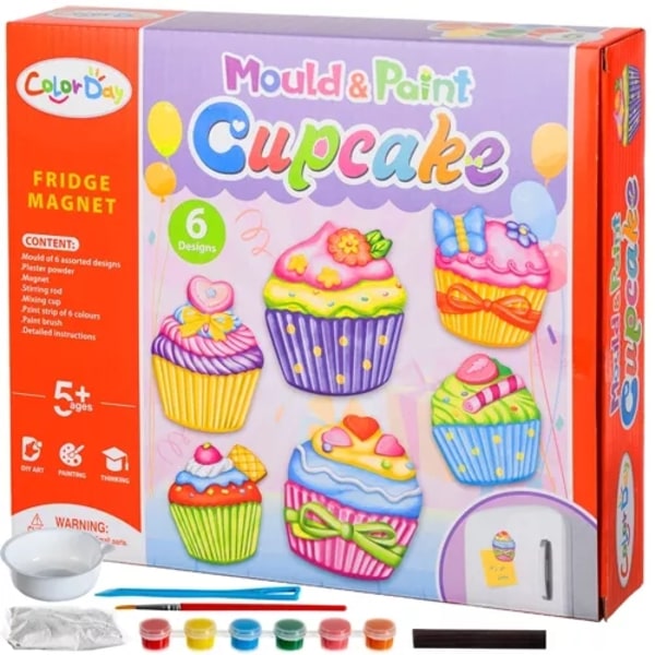 Magneter - DIY - cupcakes 22431