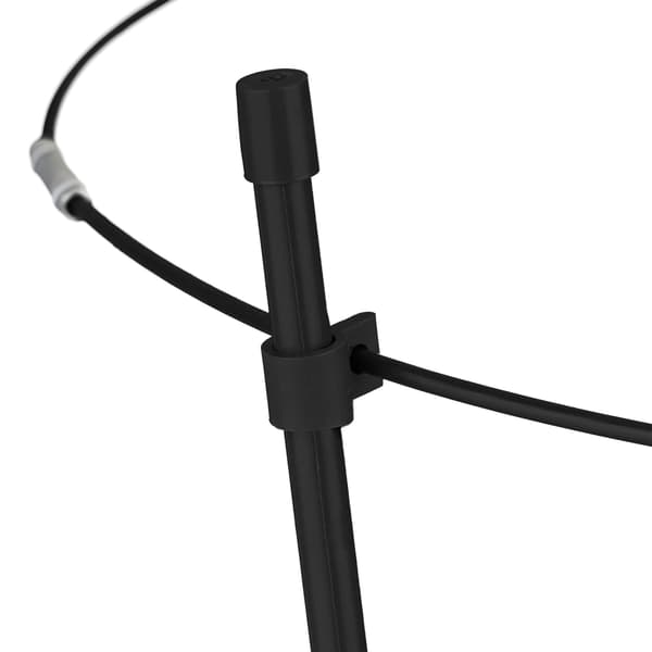 Plantestøtte 76 cm sort, sæt med 2 stk