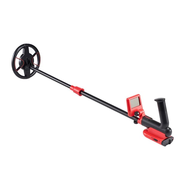 Metaldetektor med LCD, 6-tommer IP68-spole, justerbar