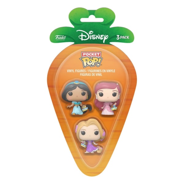Disney Pocket POP! Vinylfigur 3-pack Disney Princess R/A/J 4 cm