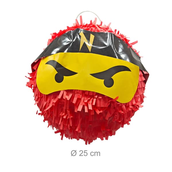 Ninja Piñata-sæt med flagermus og maske til børnefester