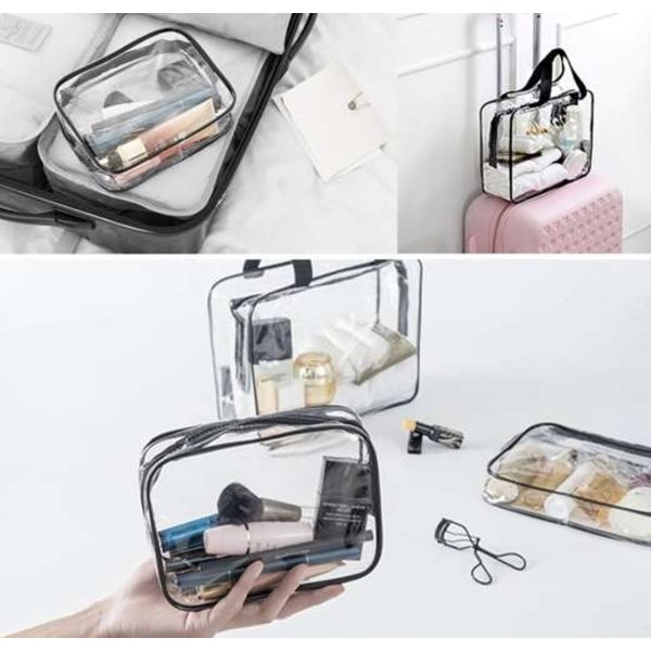 Transparent necessär 3in1 Soulima 21448
