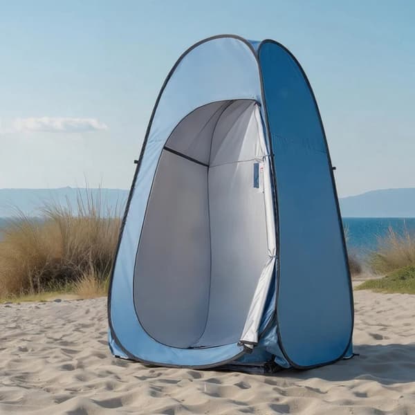 Pop-up duschtält, avskildhetsrum för 1 person