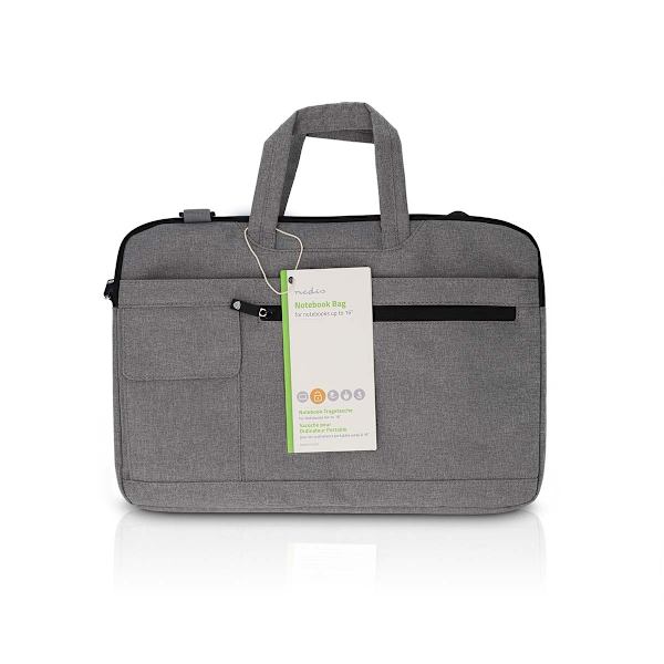 Notebook taske | 15 - 16 " | Bærestrop | 8 Rum | 30 mm | 285 mm | 410 mm | Polyester