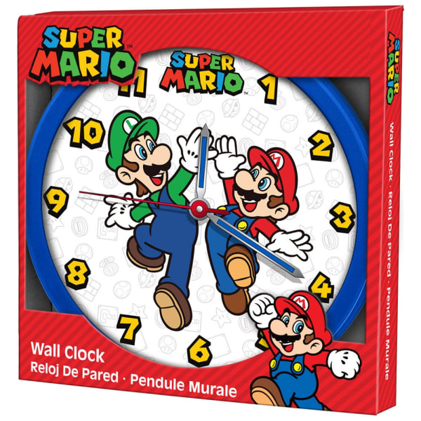 Super Mario Bros väggklocka