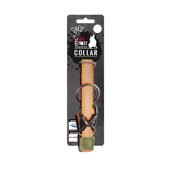AFP Off Street Hundhalsband Tangerine M