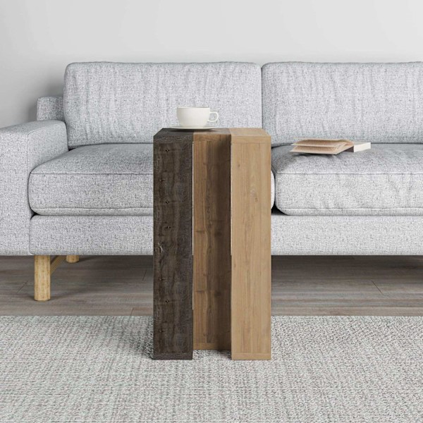 Sidebord Muju - mørk kaffe, Hitit, safir eg