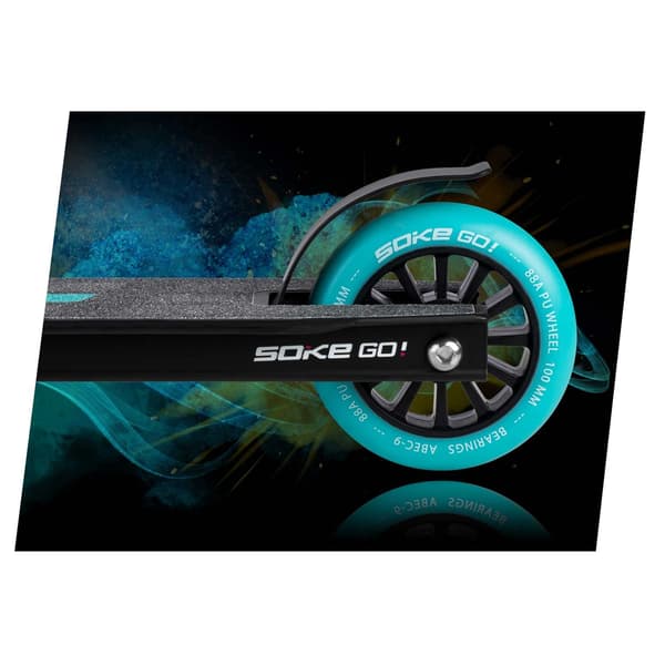 Turkis hjul til scooter 100 mm, 2-pak