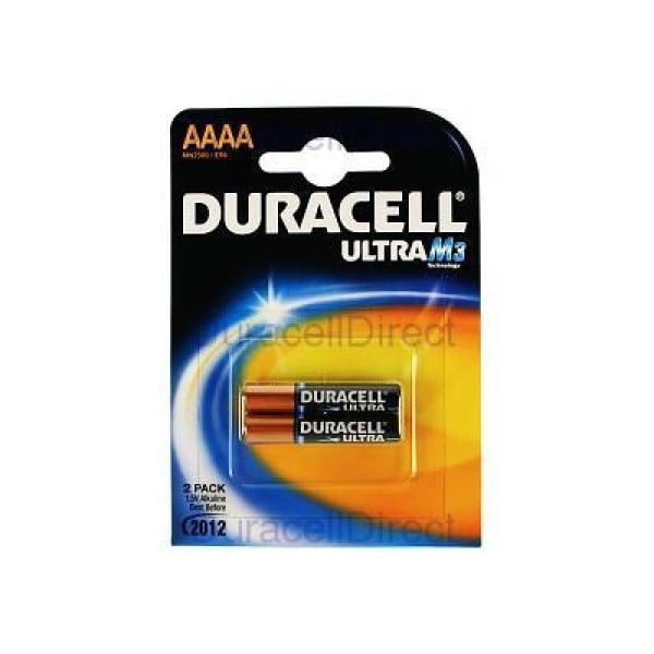 Duracell Batterie Alkaline Security AAAA 1.5V Ultra Blister (2 k