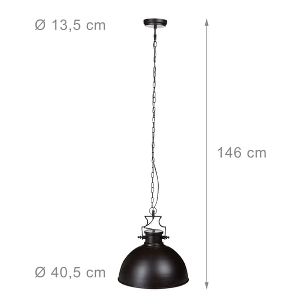 Pendel i industriel stil