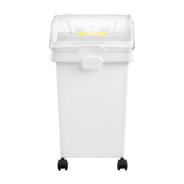 3-pack 25 liters rullande ingrediensförvaringsbehållare med skopa