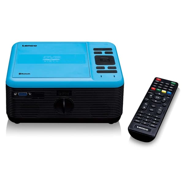 LCD-projektor med DVD-afspiller og Bluetooth® Blue