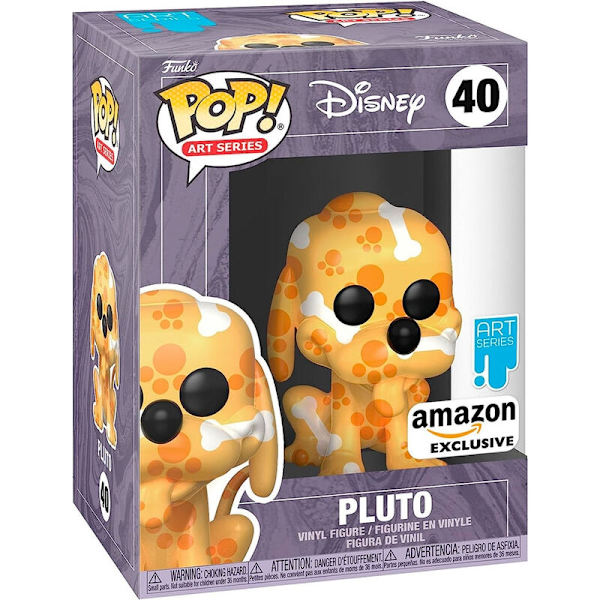 Disney Pluto kunstnerfigur med eksklusiv etui