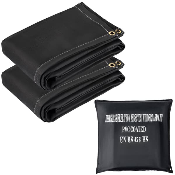 Glasfibersvetsfiltar 2-pack, 8 x 10 fot, 550C
