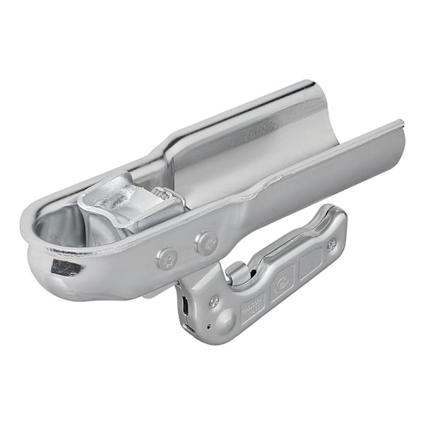 Kuglekobling stål lodret 2 huller runde 60mm 1300kg bremset