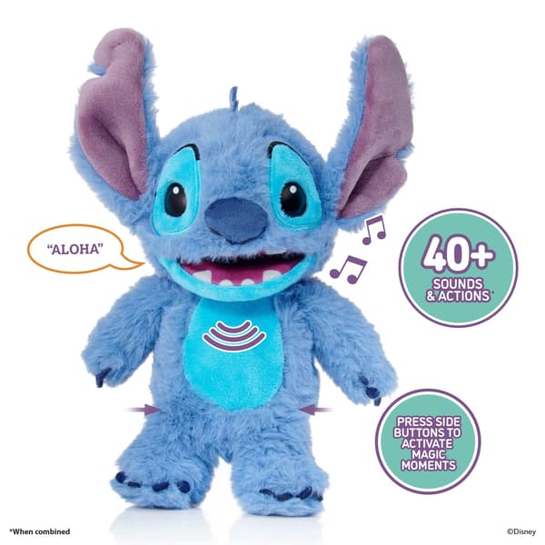 Interaktiv Disney Stitch Palm Puppetronic-leksak