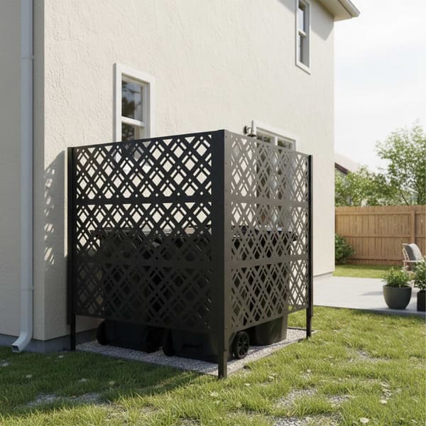 Soptunneskydd, 120 cm insynsskydd, modulär design