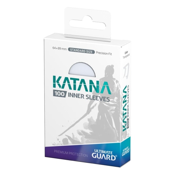 Ultimate Guard Katana innerärmar Standardstorlek Transparent (10