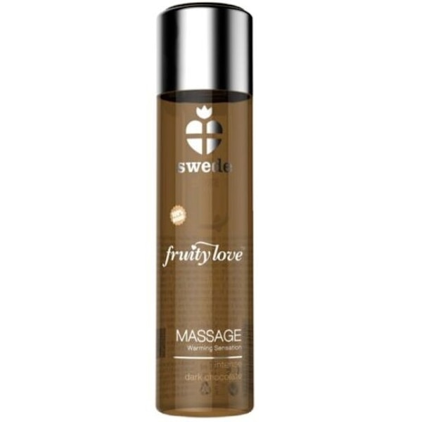 Swede - Fruity Love Warming Effect Hierontaöljy Intense Tumma Suklaa 60 ml