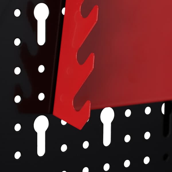 Verktygshållarset, 25-delat – Black & Red Wall System