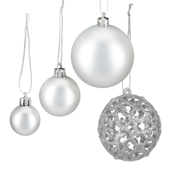 Julgranskulor i set om 50 st