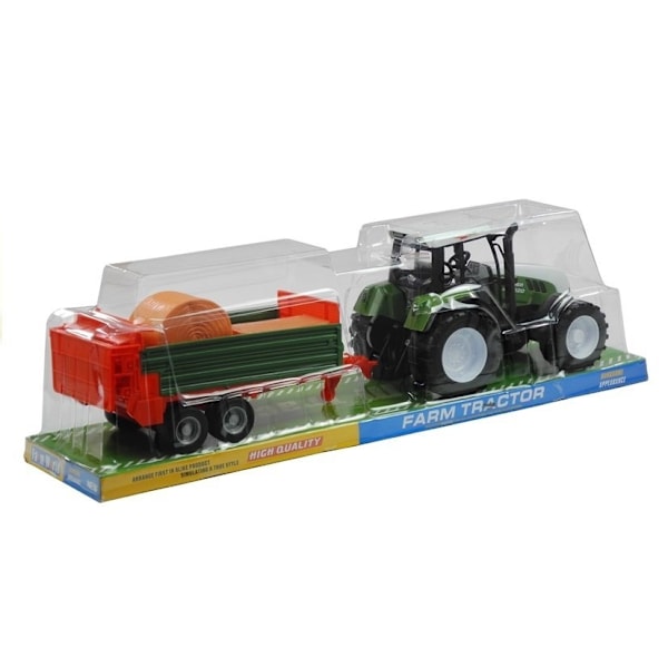 65 cm Farm Traktor & Trailer Sæt - Realistisk, holdbar sjov!