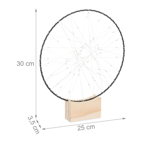 LED ring dekoration 25 cm