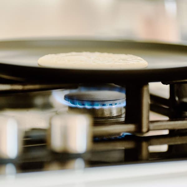 Crêpes form støbt aluminium sort 25 cm