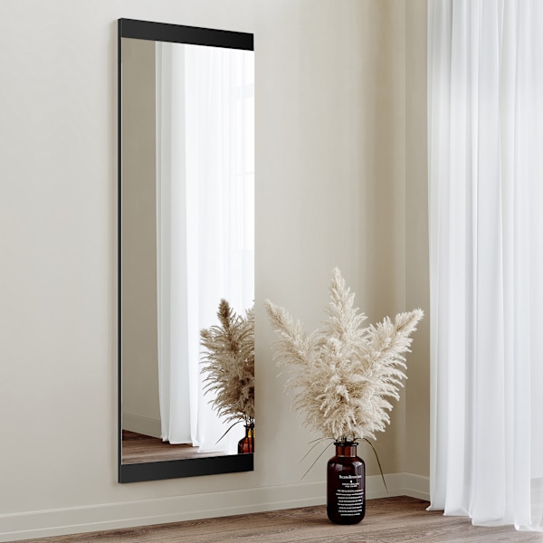 Spegelpojke Aynası Dekoratif Basic Siyah 40x120