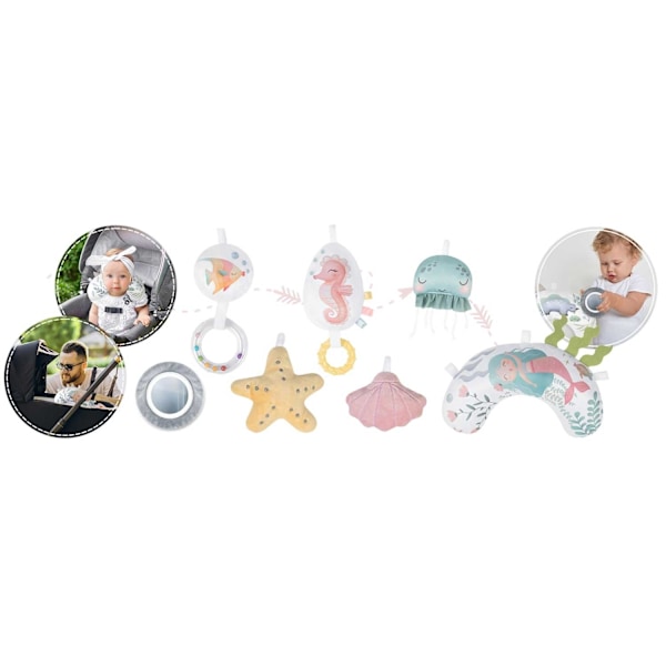 Ocean Nukido Interactive Play Mat - vaaleanpunainen