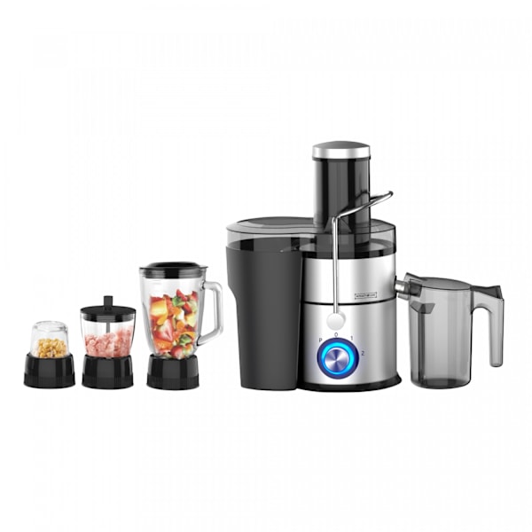Royalty Line RL-PJ19003: 4-i-1 juicer, blender, hakker og kværn