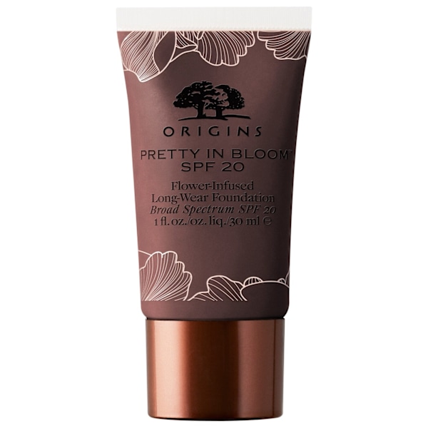 Origins, Pretty In Bloom, Long Wearing, Cream Foundation, 740, Very Deep Cool, SPF 20, 30 ml