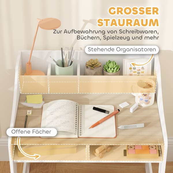 Bords- och stolset för barn, ergonomiskt, 3-8 år