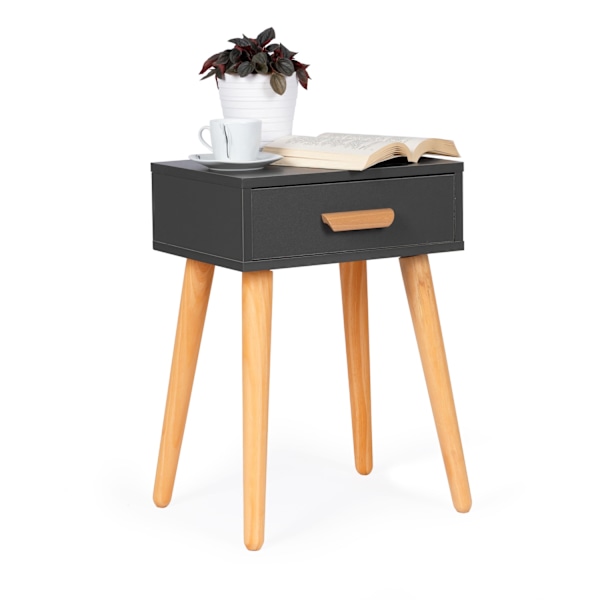 Moderne sengebord, hvidt sofabord