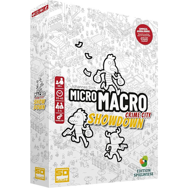 Spanskt Micro Macro Showdown-spel