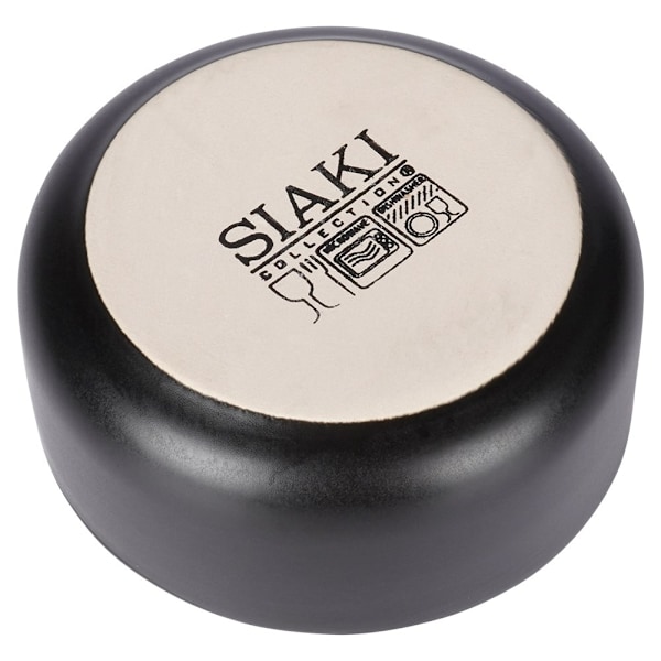 Sort stentøjsskål 150 ml - Perfekt til dips og snacks