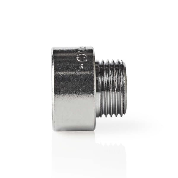 slangkoppling | 3/4'' | 1/2'' | Metall | Silver