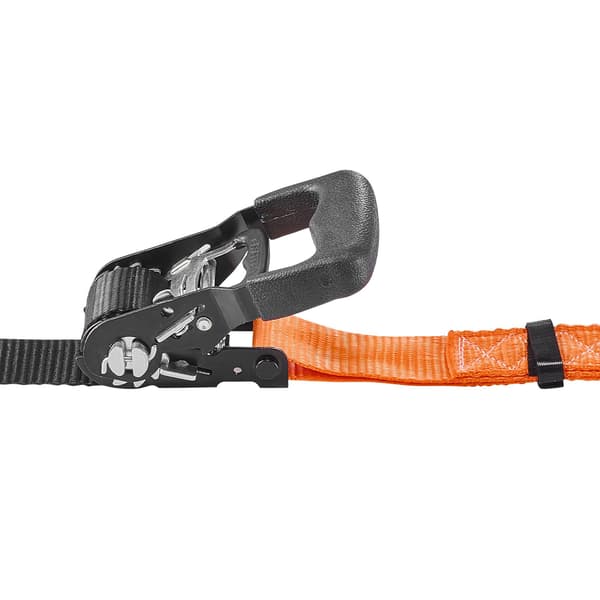 Spärrremmar 3,8 cm x 1,8 m, 2-pack, karbinhakar, 1100 kg